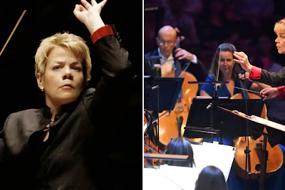 Conductor returns to famous stage where she became a record breaker 10 years ago
