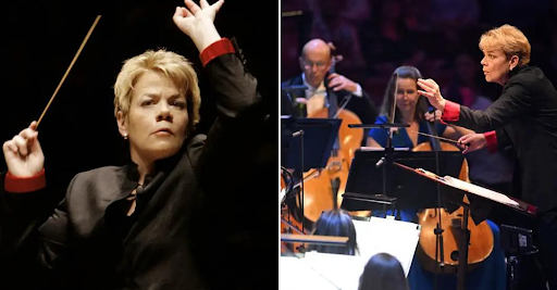 Conductor returns to famous stage where she became a record breaker 10 years ago