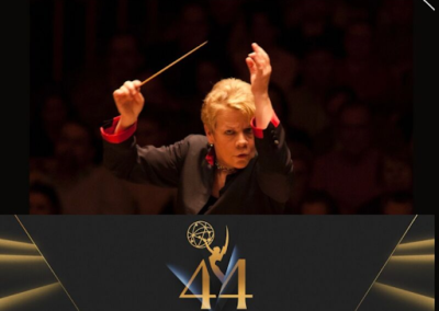 “The Conductor” documentary about Marin Alsop has been nominated for an EMMY for Outstanding Arts and Culture Documentary!